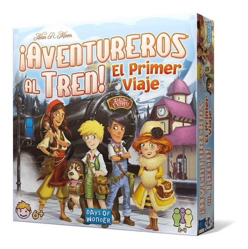 Juego Aventureros Al Tren El Primer Viaje Español / Diverti