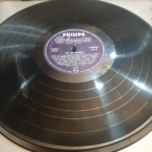 Vinilo De Mi Patria Pintos Trejo Guzman Molina Cabral F1 (Usado)