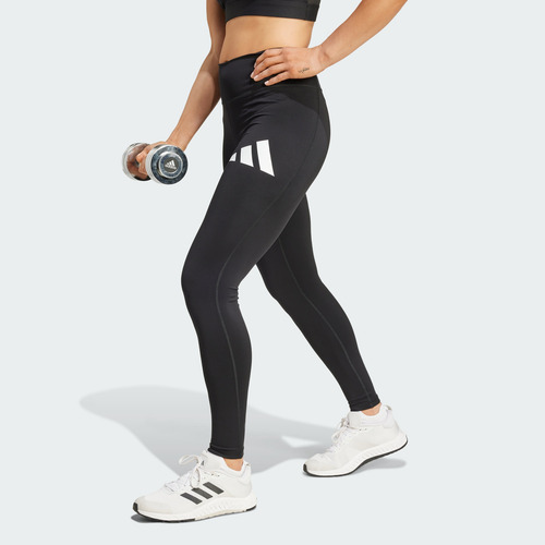 Calzas Adidas Entrenamiento Logo Grande Mujer Negro Jg3941