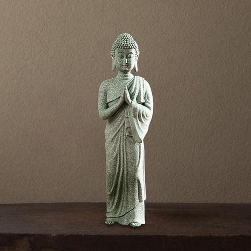 Estatua De Buda De Meditación Patio Hogar Escultura
