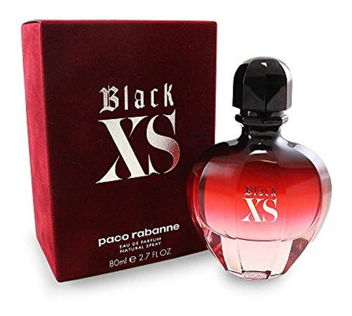 Perfume Paco Rabanne Black Xs Para Mujer  Spray