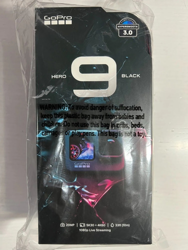 Go Pro Hero 9 Black 5k + Kit De Accesorios Go Pro 10 9 8 7 6