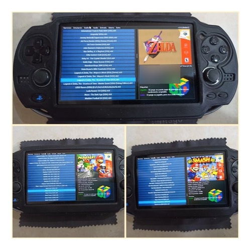 Consola Psvita Slim 256gb Enso Tienda Pkgj +5k Clasicosretro Negro (Usado)