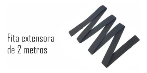 Imagem 6 de 10 de Fita De Suspensão - Trx Com Suporte Parede Dumbbell Black