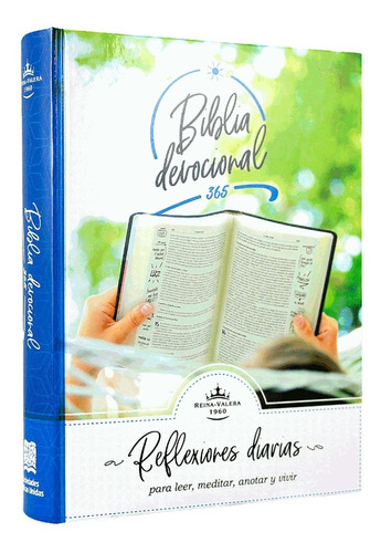 Biblia Devocional 365 Reflexiones Diarias Rvr1960 Tapa Dura | Envío gratis