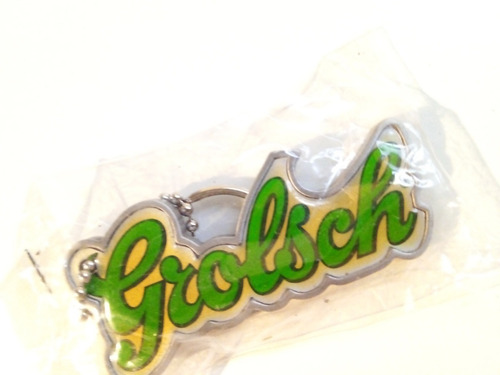 Llavero Cerveza Grolsch Importado.