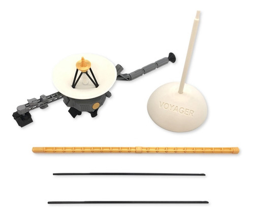 Imagem 6 de 7 de Modelo Miniatura Da Sonda Espacial Voyager.