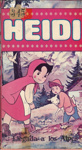 Heidi Llegada A Los Alpes Vhs Original