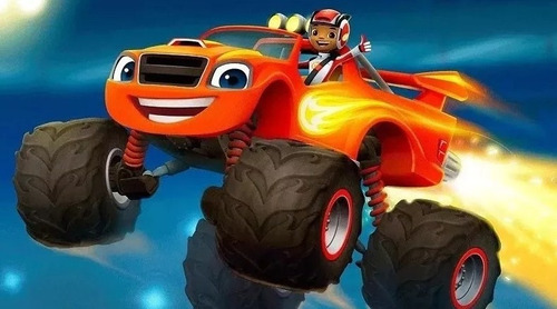 Kit Imprimible Blaze And The Monster Machines Fiesta 3x1