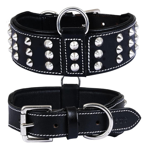 Dowgclub | Brasero De Cuero Genuino Remache Remache Collar D