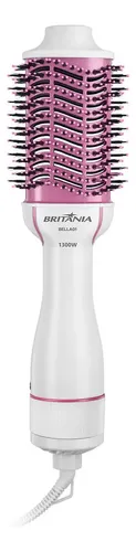 Escova Secadora Britânia 4 Em 1 Bella01 1300w Bivolt Branco | Frete grátis