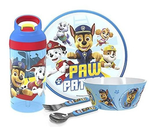 Vaso Para Niños Kit Con 2 Platos Y Cubiertos Diseño Infant