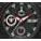 Reloj De Goma Negro Vj 7750 Cronógrafo Automático 25 Joyas D
