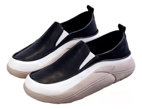 Zapatos Ortopédicos Cómodos De Cuero Suave Para Mujer