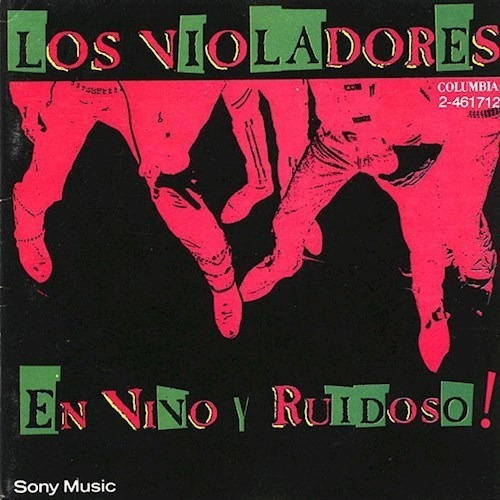The Rapists - En Vivo Y Ruidoso - CD produzido pela CBS