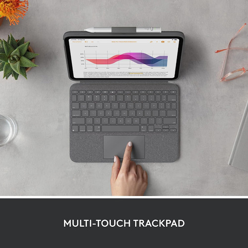 Capa Com Teclado Logitech Combo Touch Para Ipad 10th Geração