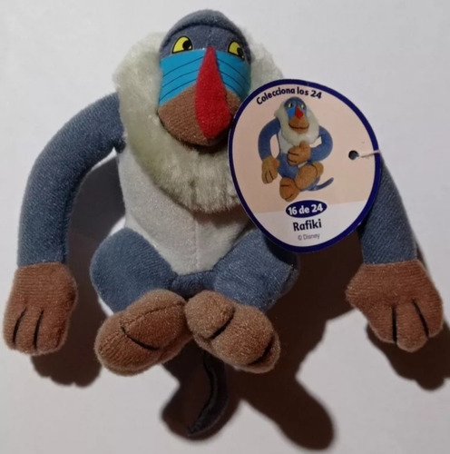 Rafiki Mandril El Rey León 2 Mcdonalds 2000 Peluche Ruidoso 