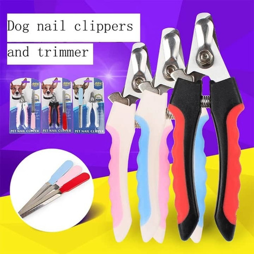 Imagen 3 de 3 de Corta Uñas Para Mascotas Grandes Acero Inoxidable