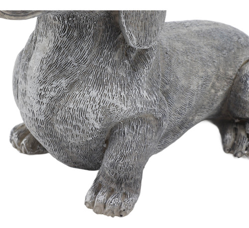 Estatueta De Dachshund, Escultura, Resina Decorativa