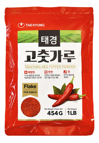 Taekyung Chile En Polvo Para Kimchi (escama, 1 Libra) - Goch