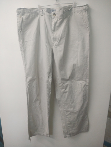 Pantalón Polo Algodón Beige Grande Talla 58 Palermo Impecabl