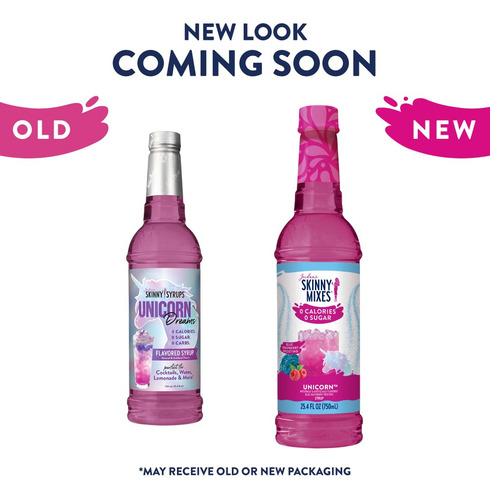 Jordan's Skinny Syrups Jarabe Unicornio Sin Azúcar 750 Ml