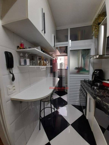Apartamento Com 2 Dormitórios À Venda, 56 M² Por R$ 320.000 - Vila Ema - São Paulo/sp - Ap3050