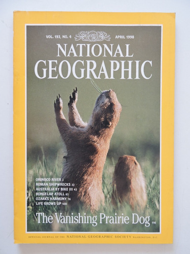 National Geographic #vol. 193 #04 April/1998 Em Inglês