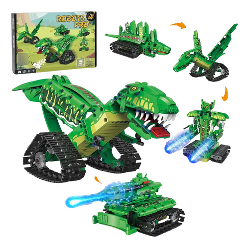 Autos Robot Control Remoto Tranformer Dino Rex Navidad
