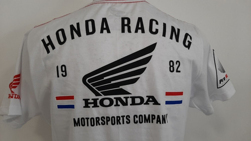 Imagen 9 de 10 de Remera Honda Hrc W21- 100% Original