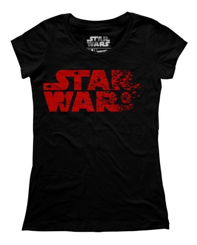 Imagen 1 de 4 de The Last Jedi Mujer Playera Star Wars