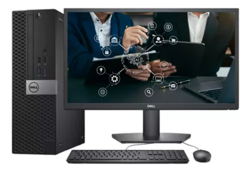 Equipo Core I7 8va Gen 8ram 240ssd 500 Hdd Lcd 22 T.v. 1gb (Reacondicionado)