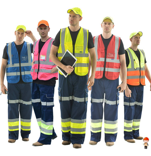 Chaleco De Seguridad A-safety Reflective Safety 3xl Rojo