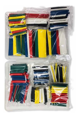 Super Kit Termoencogible Diferentes Colores Calibres + Caja