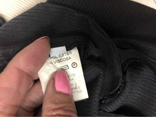 Pantalón Mujer Ayres Talle 1 X S Poliester Viscosa Perfecto!