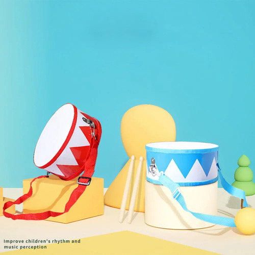Juego De Tambor Para Niños De 8 Pulgadas, Tambor De Cintura