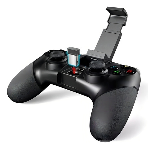 Controlador Ipega 9076 Bluetooth Android/PC/PS3 USB 2.4 GHz, color negro