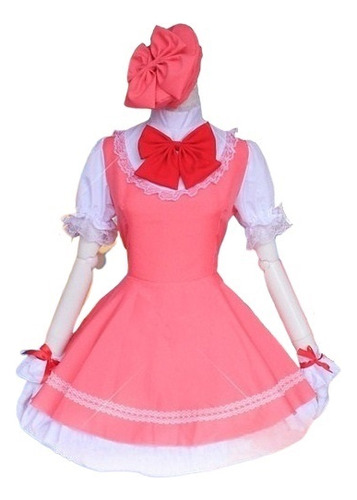 Cardcaptor Sakura Cosplay Lolita Vestido De Sirvienta