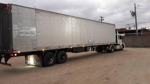 Carreta 30 Pallet 104 Metros Cúbicos Dois Eixos Assoalho Fer