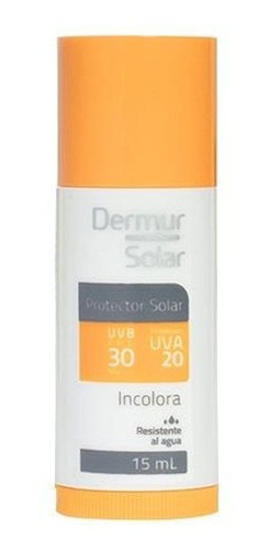 Protector Solar Dermur® Barra Incolora F30 | 15ml 