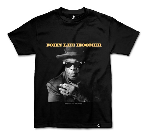 John Lee Hooker | Remera 100% ALG. | Craneo Remeras De Culto