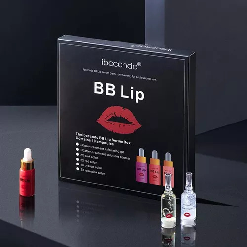Bb Lips Kit Pigmentos Para Labios Microblading + Sueros