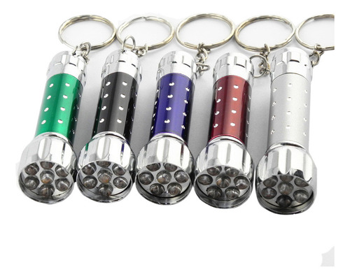 Mini Linterna Portátil De 7 Led, Superbrillante, Flash Led D
