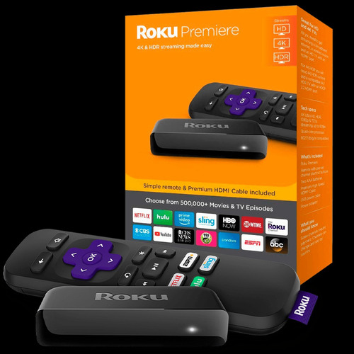Roku Premiere 4k - Convierte Tu Tv En Smart Tv.
