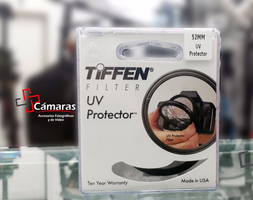 Filtro Uv Tiffen 52mm  Para Lentes