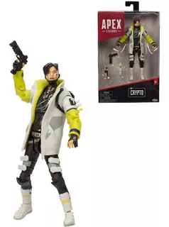 Apex Legends Figura Crypto De 6 Pulgadas Con Accesorios