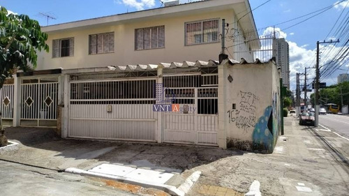 Sobrado Para Venda No Bairro Chácara Tatuapé, 3 Dorm, 1 Suíte, 3 Vagas, 160 M, 168 M - 7926