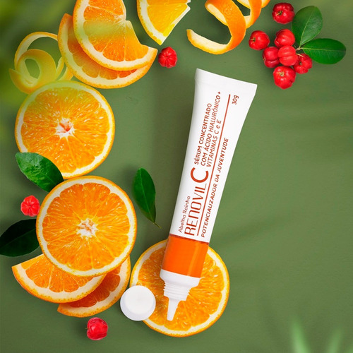 Sérum Hidratante Concentrado Ácido Hialurônico Vitamina C E Tipo De Pele Mista