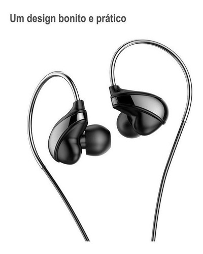 Fone De Ouvido Earphone Estéreo Baseus Encock H05 Original!