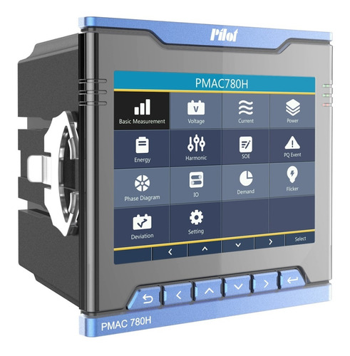 Medidor Eléctrico Pilot Pmac780h Clase A Power Quality